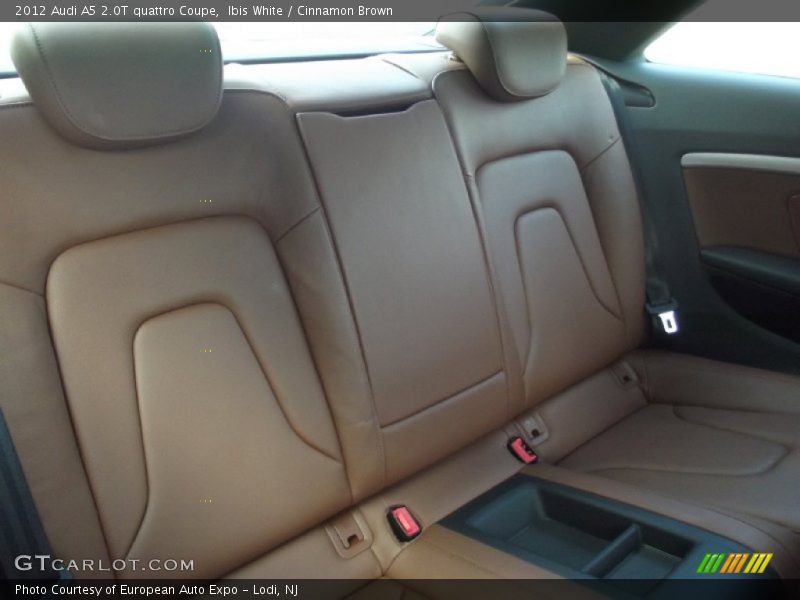 Ibis White / Cinnamon Brown 2012 Audi A5 2.0T quattro Coupe