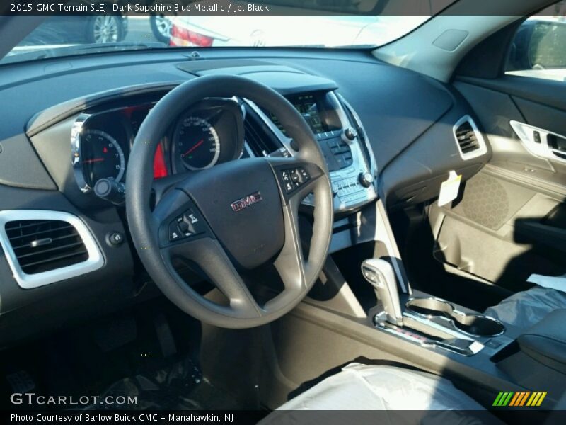 Dark Sapphire Blue Metallic / Jet Black 2015 GMC Terrain SLE