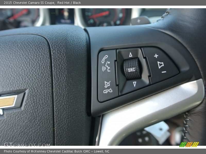 Red Hot / Black 2015 Chevrolet Camaro SS Coupe
