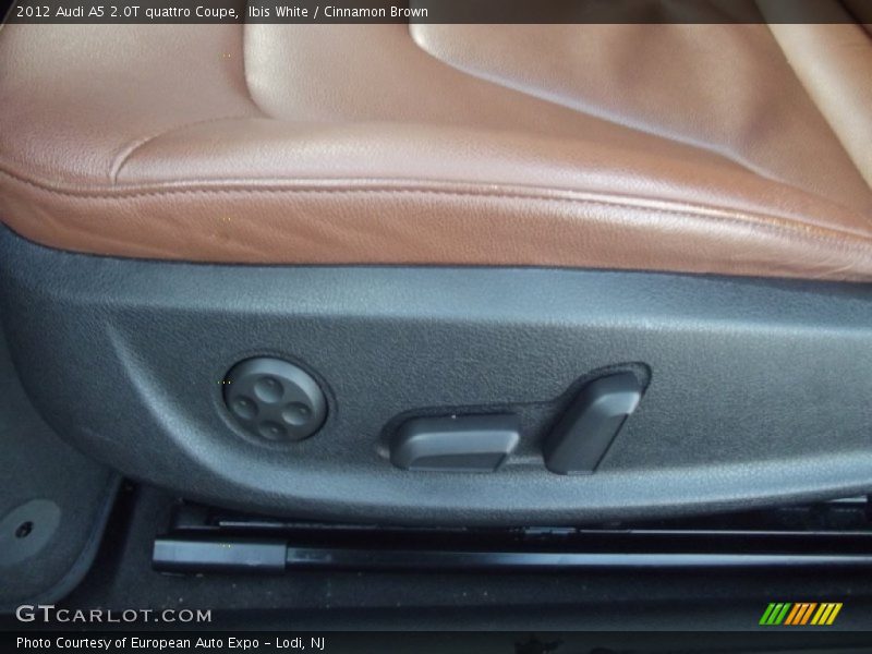 Ibis White / Cinnamon Brown 2012 Audi A5 2.0T quattro Coupe