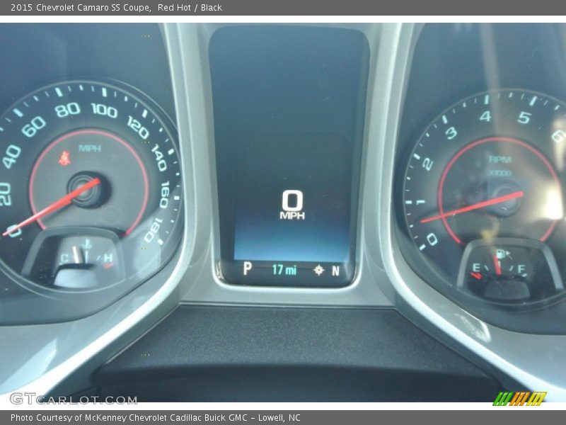 Red Hot / Black 2015 Chevrolet Camaro SS Coupe