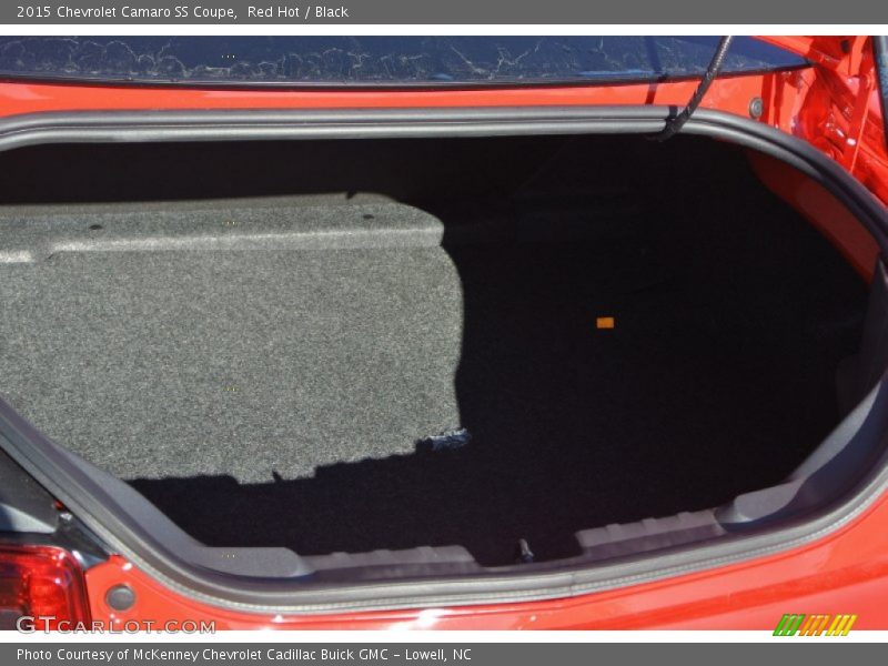 Red Hot / Black 2015 Chevrolet Camaro SS Coupe