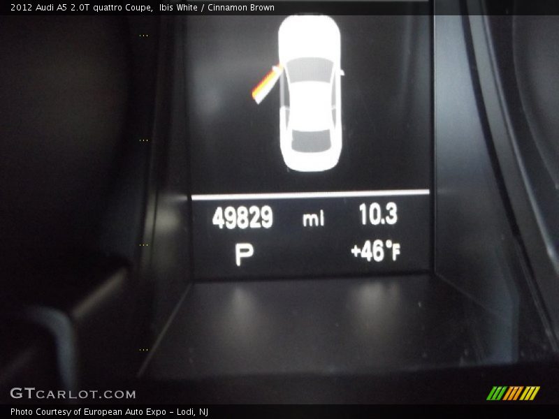 Ibis White / Cinnamon Brown 2012 Audi A5 2.0T quattro Coupe
