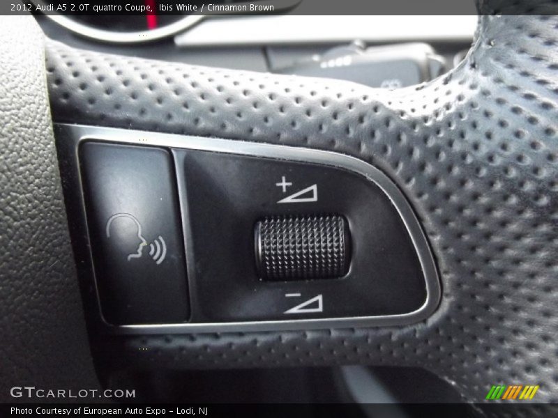 Ibis White / Cinnamon Brown 2012 Audi A5 2.0T quattro Coupe