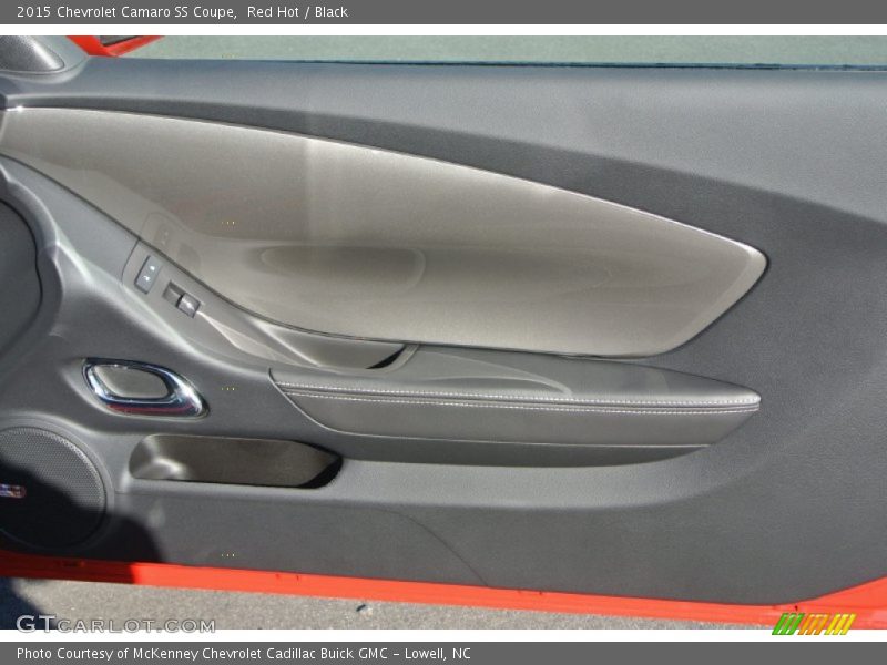 Red Hot / Black 2015 Chevrolet Camaro SS Coupe