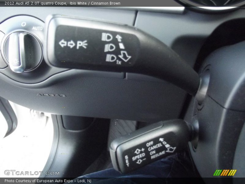 Ibis White / Cinnamon Brown 2012 Audi A5 2.0T quattro Coupe