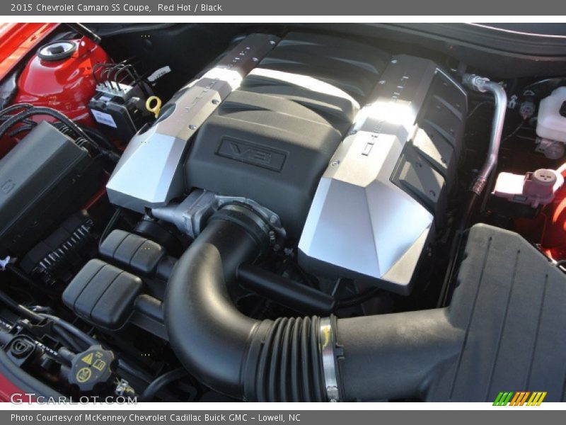 Red Hot / Black 2015 Chevrolet Camaro SS Coupe