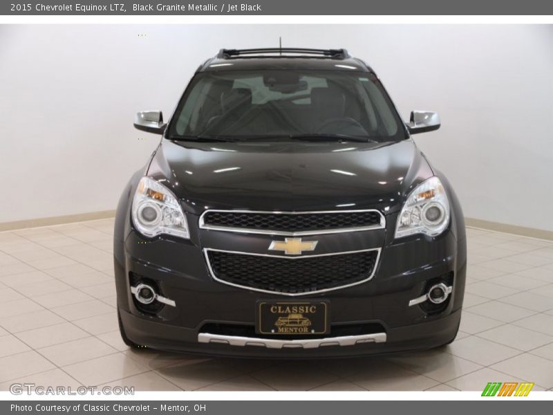 Black Granite Metallic / Jet Black 2015 Chevrolet Equinox LTZ
