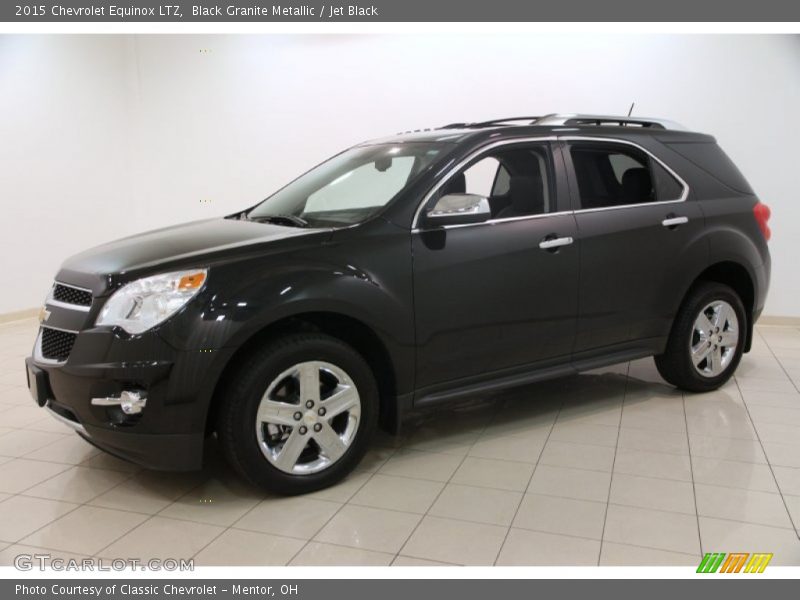 Black Granite Metallic / Jet Black 2015 Chevrolet Equinox LTZ
