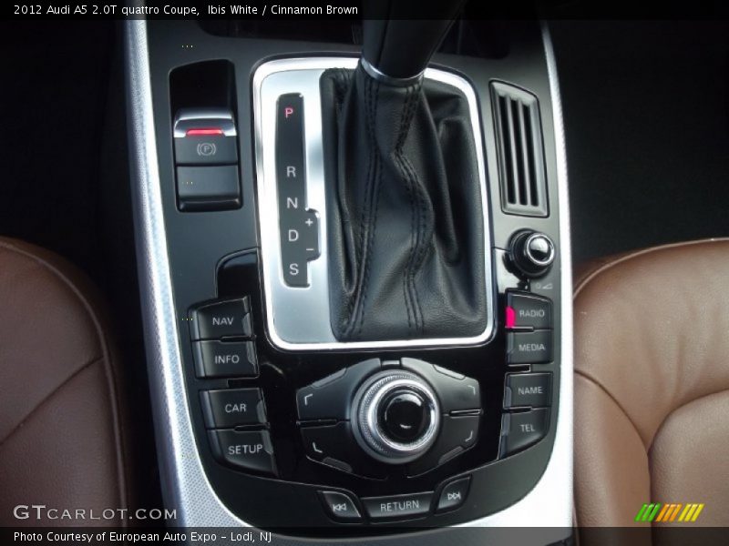 Ibis White / Cinnamon Brown 2012 Audi A5 2.0T quattro Coupe