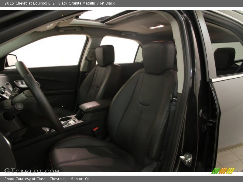 Black Granite Metallic / Jet Black 2015 Chevrolet Equinox LTZ