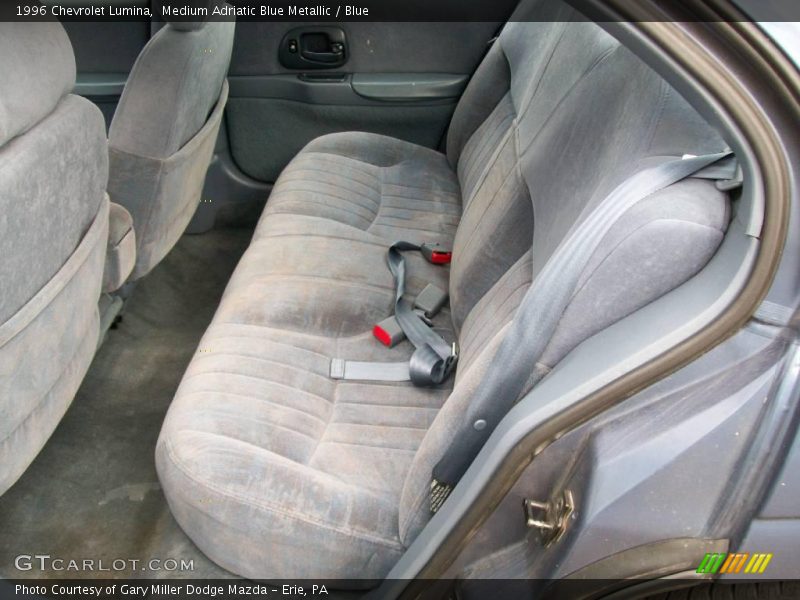 Medium Adriatic Blue Metallic / Blue 1996 Chevrolet Lumina