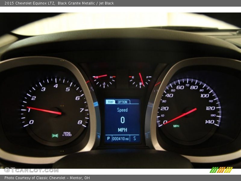Black Granite Metallic / Jet Black 2015 Chevrolet Equinox LTZ
