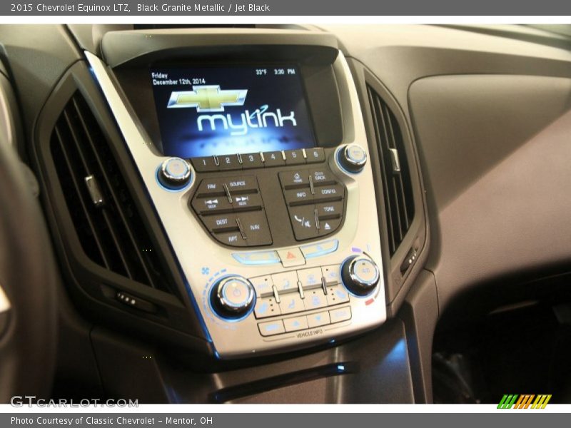 Black Granite Metallic / Jet Black 2015 Chevrolet Equinox LTZ