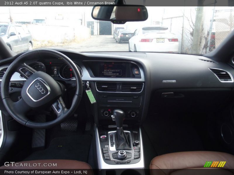 Ibis White / Cinnamon Brown 2012 Audi A5 2.0T quattro Coupe