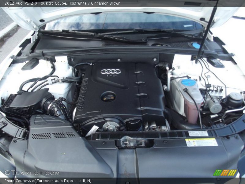 Ibis White / Cinnamon Brown 2012 Audi A5 2.0T quattro Coupe
