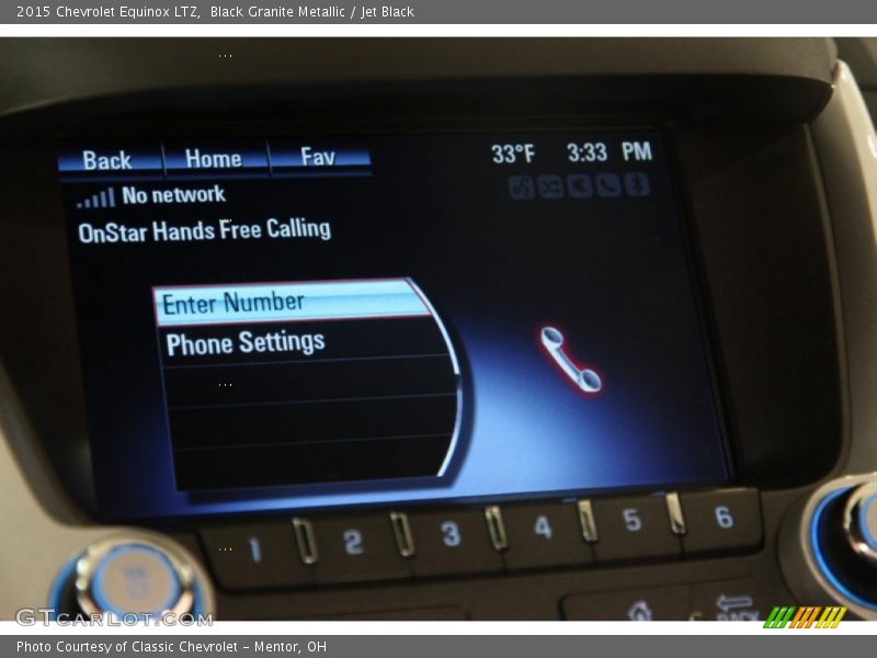 Black Granite Metallic / Jet Black 2015 Chevrolet Equinox LTZ