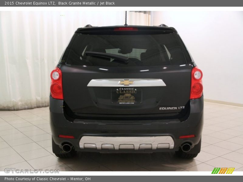 Black Granite Metallic / Jet Black 2015 Chevrolet Equinox LTZ