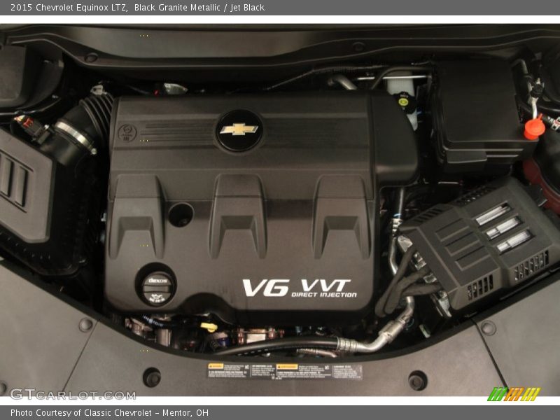 Black Granite Metallic / Jet Black 2015 Chevrolet Equinox LTZ