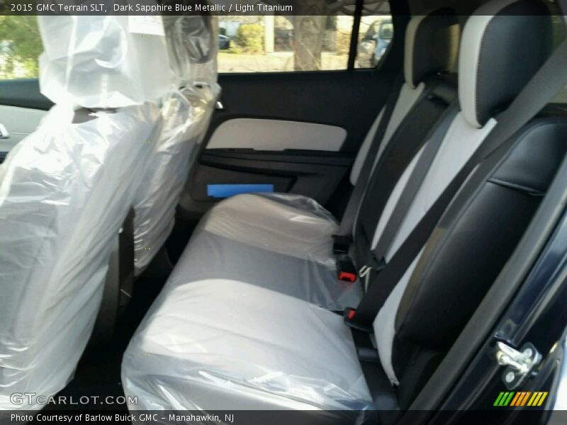 Dark Sapphire Blue Metallic / Light Titanium 2015 GMC Terrain SLT