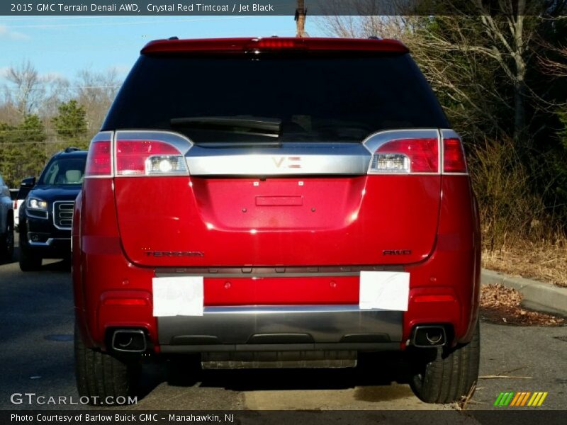Crystal Red Tintcoat / Jet Black 2015 GMC Terrain Denali AWD