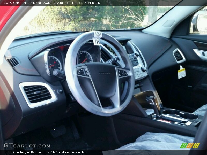 Crystal Red Tintcoat / Jet Black 2015 GMC Terrain Denali AWD