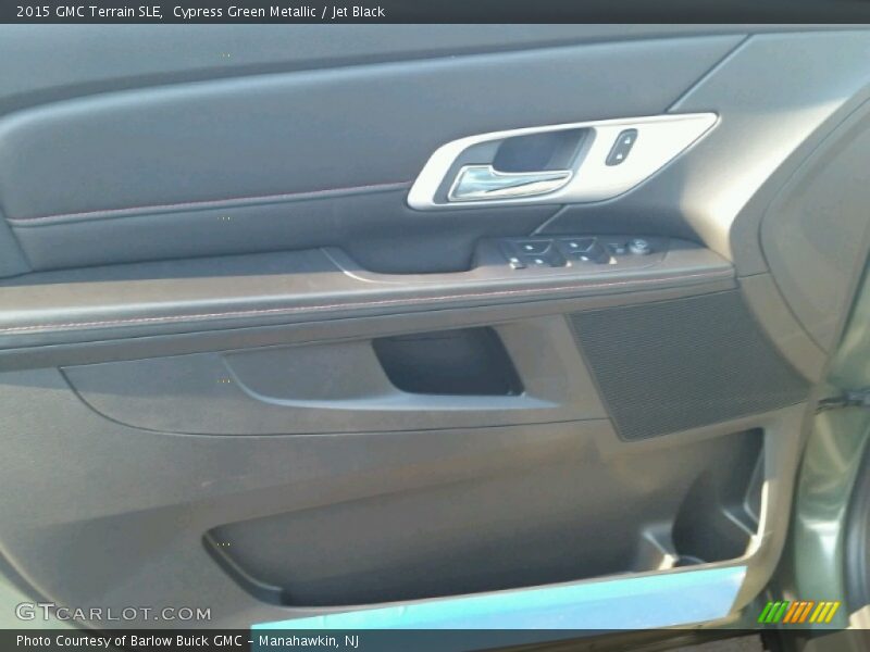 Cypress Green Metallic / Jet Black 2015 GMC Terrain SLE