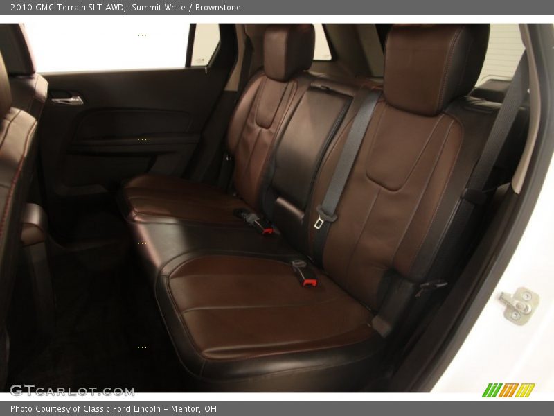 Summit White / Brownstone 2010 GMC Terrain SLT AWD