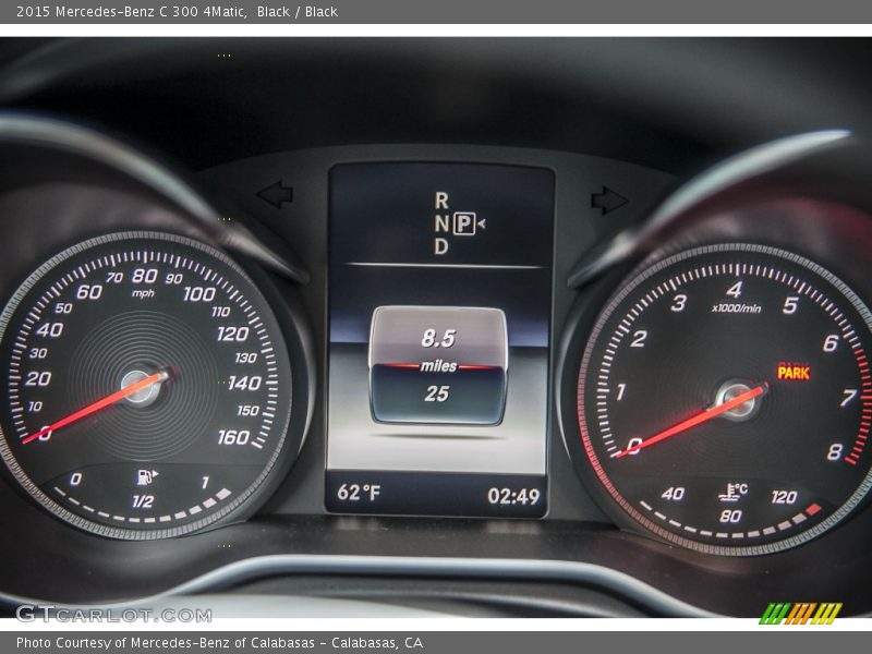 Black / Black 2015 Mercedes-Benz C 300 4Matic