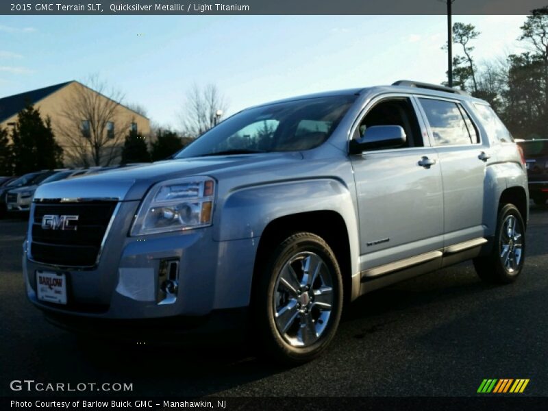 Quicksilver Metallic / Light Titanium 2015 GMC Terrain SLT