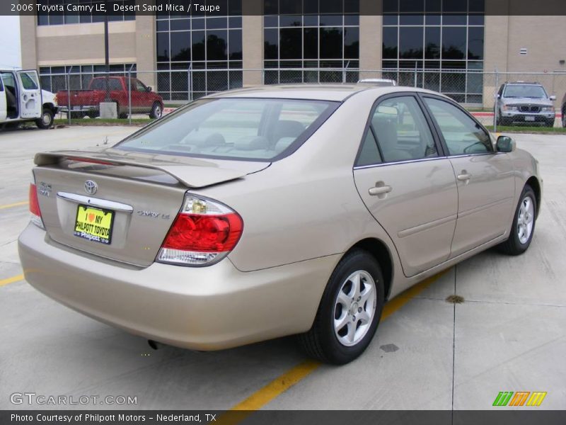 Desert Sand Mica / Taupe 2006 Toyota Camry LE