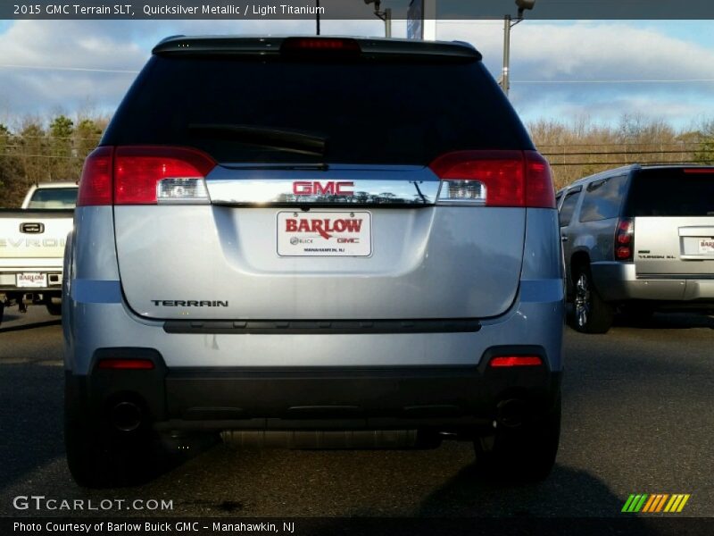 Quicksilver Metallic / Light Titanium 2015 GMC Terrain SLT