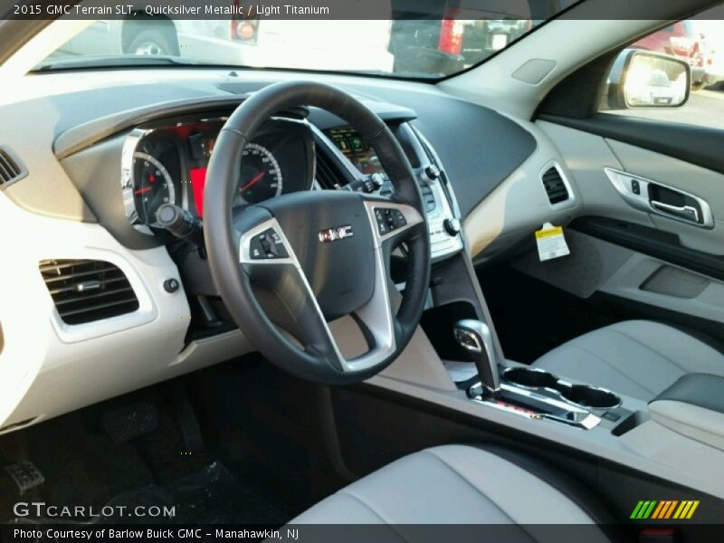Quicksilver Metallic / Light Titanium 2015 GMC Terrain SLT