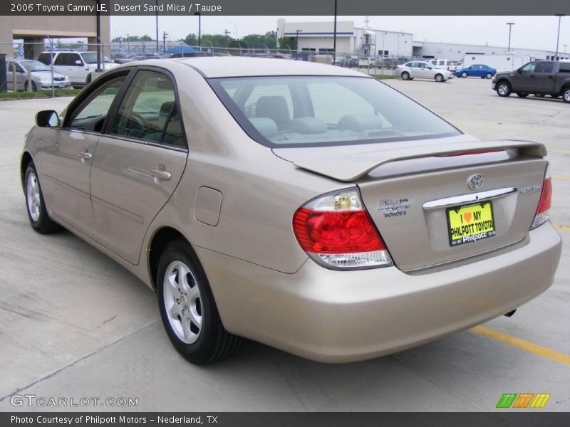Desert Sand Mica / Taupe 2006 Toyota Camry LE