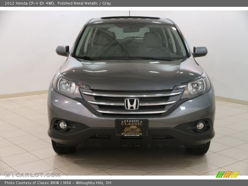 Polished Metal Metallic / Gray 2012 Honda CR-V EX 4WD