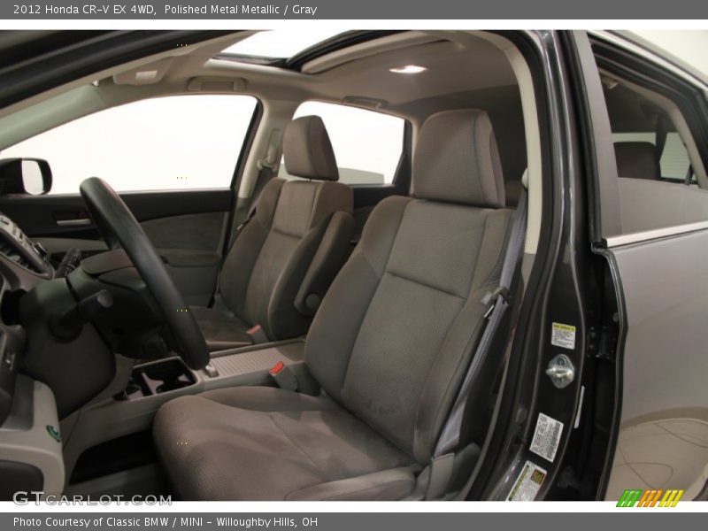 Polished Metal Metallic / Gray 2012 Honda CR-V EX 4WD