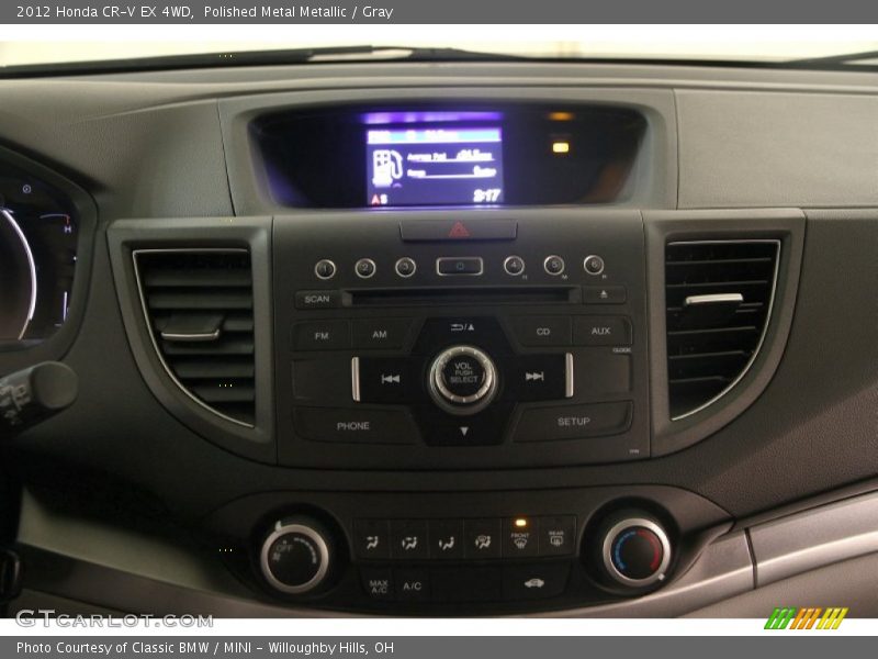 Polished Metal Metallic / Gray 2012 Honda CR-V EX 4WD