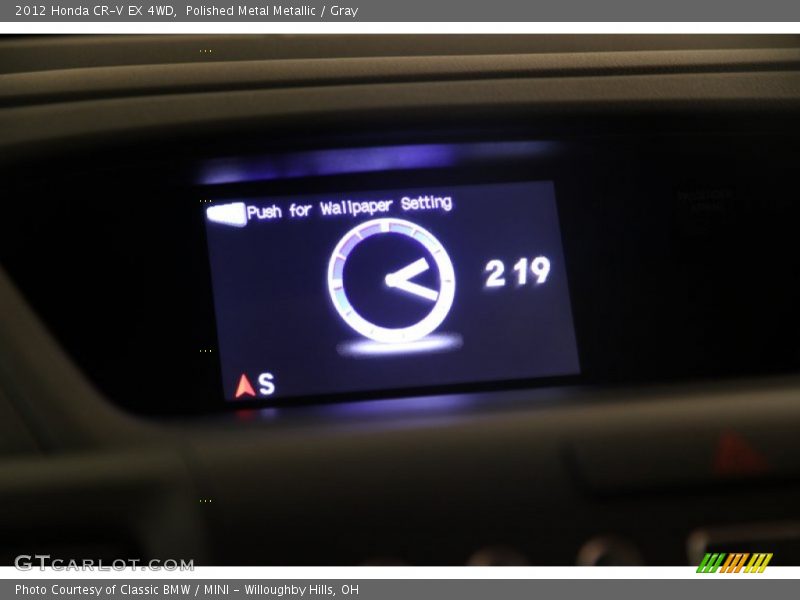 Polished Metal Metallic / Gray 2012 Honda CR-V EX 4WD