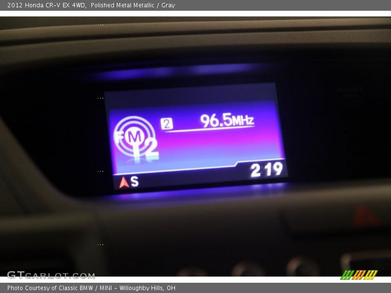 Polished Metal Metallic / Gray 2012 Honda CR-V EX 4WD