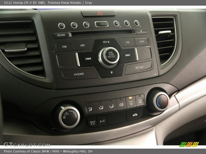 Polished Metal Metallic / Gray 2012 Honda CR-V EX 4WD