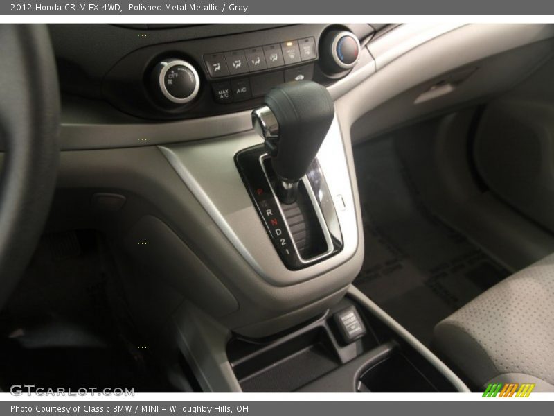 Polished Metal Metallic / Gray 2012 Honda CR-V EX 4WD