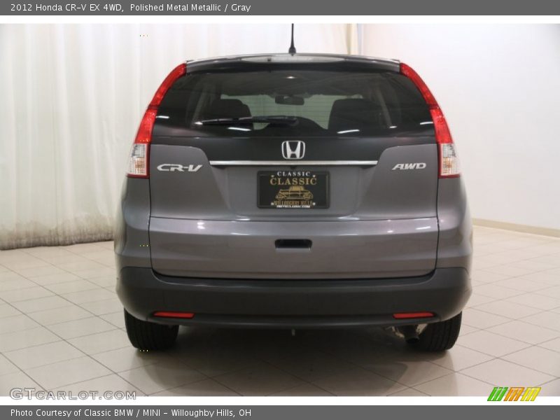 Polished Metal Metallic / Gray 2012 Honda CR-V EX 4WD