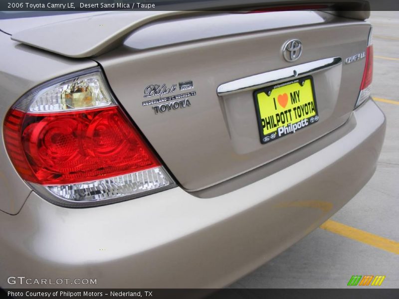 Desert Sand Mica / Taupe 2006 Toyota Camry LE