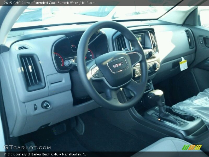 Summit White / Jet Black 2015 GMC Canyon Extended Cab