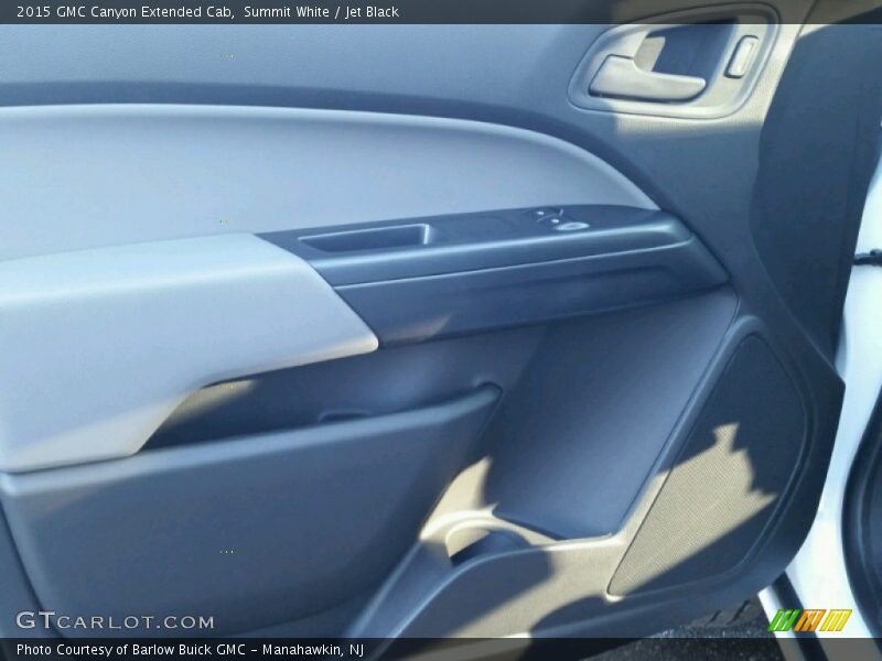 Summit White / Jet Black 2015 GMC Canyon Extended Cab