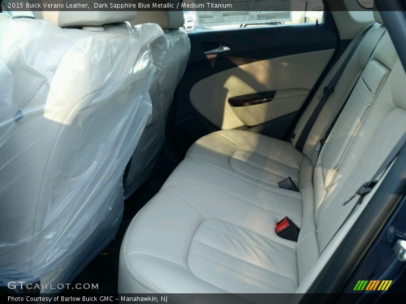 Dark Sapphire Blue Metallic / Medium Titanium 2015 Buick Verano Leather