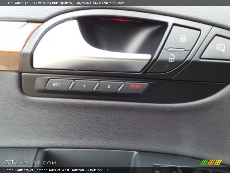 Daytona Gray Metallic / Black 2015 Audi Q7 3.0 Premium Plus quattro