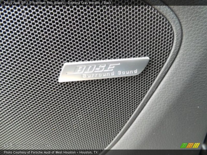 Daytona Gray Metallic / Black 2015 Audi Q7 3.0 Premium Plus quattro