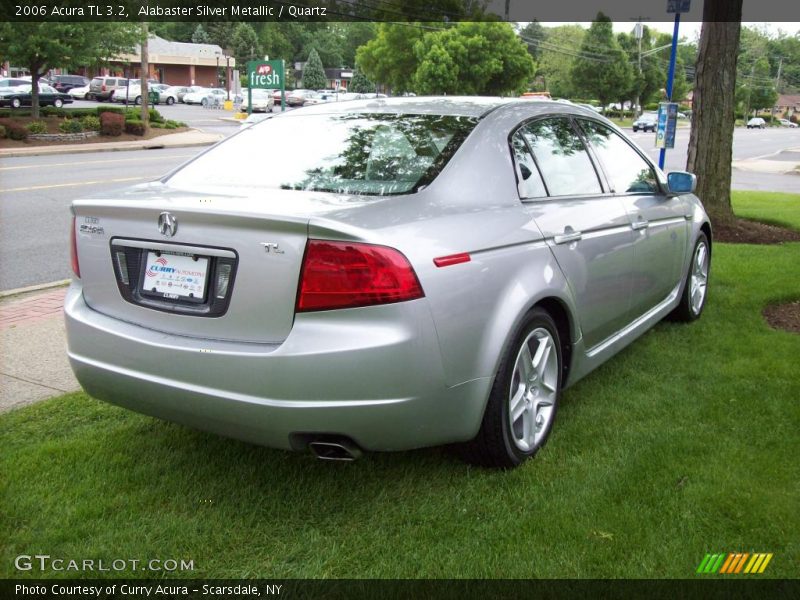 Alabaster Silver Metallic / Quartz 2006 Acura TL 3.2
