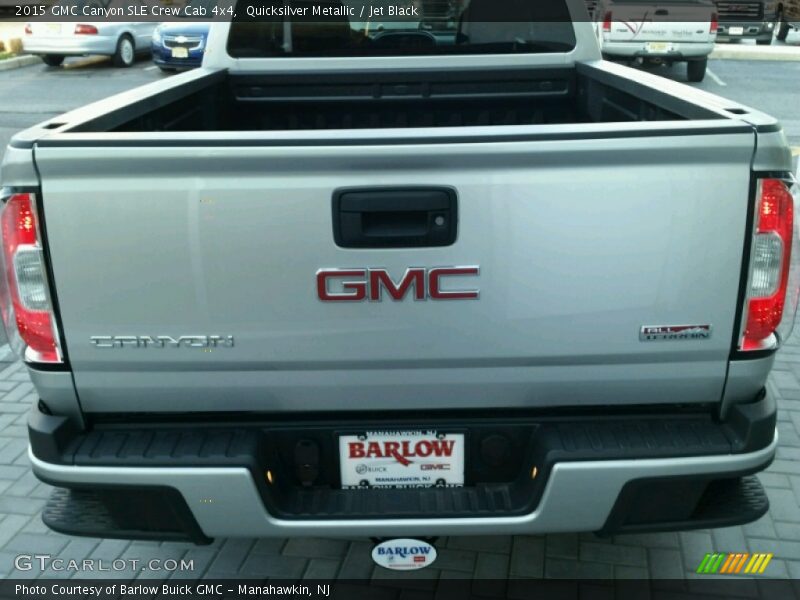 Quicksilver Metallic / Jet Black 2015 GMC Canyon SLE Crew Cab 4x4